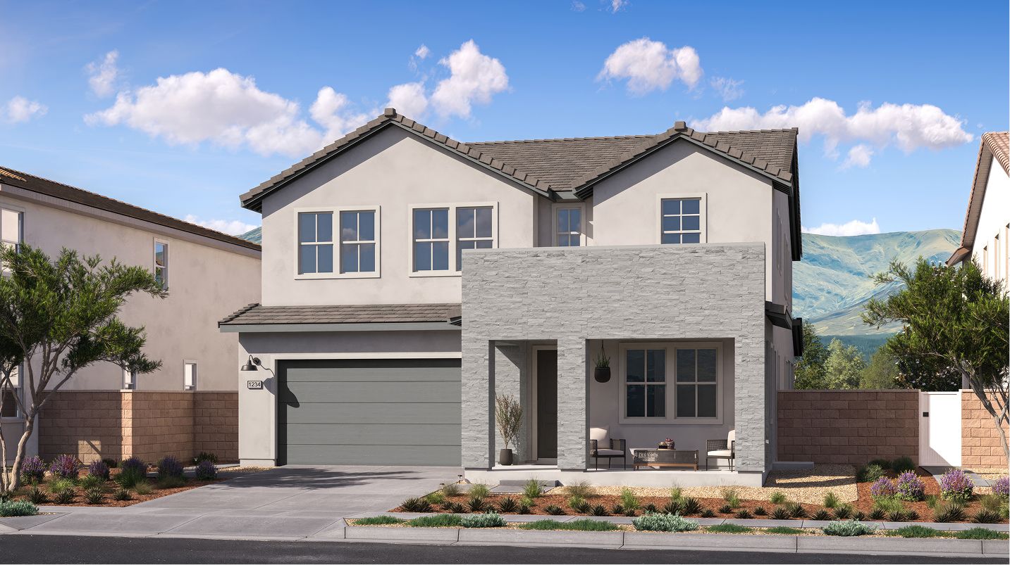 Elevation A - Laurel Harvest Limoneira Res2 Contemporary Farmhou
