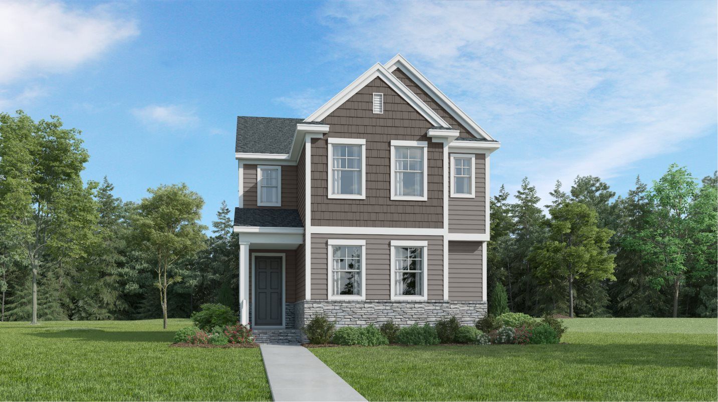 Elevation F - 2140 Cottage Edge Of Auburn Waterbury F