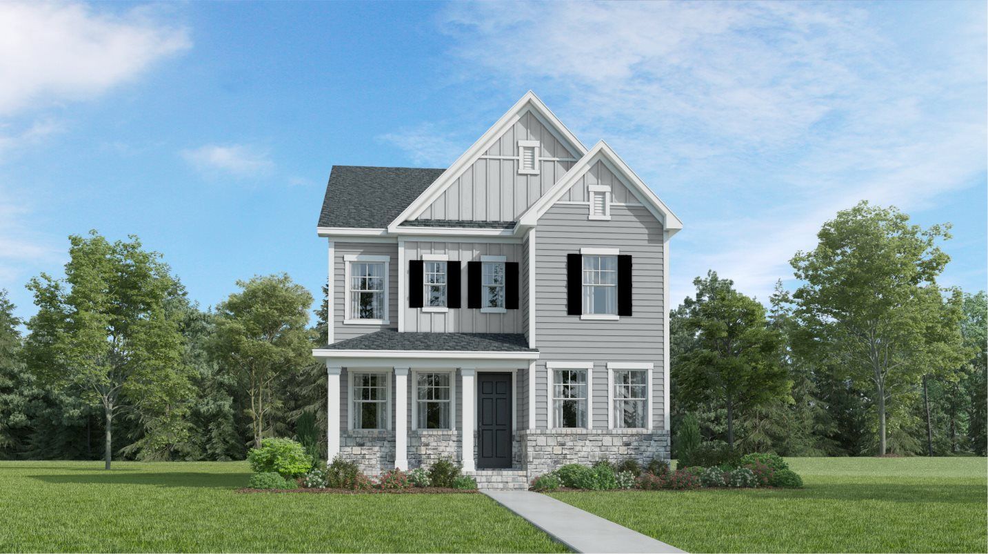 Elevation E - 2590 Cottage Edge Of Auburn Virginia E