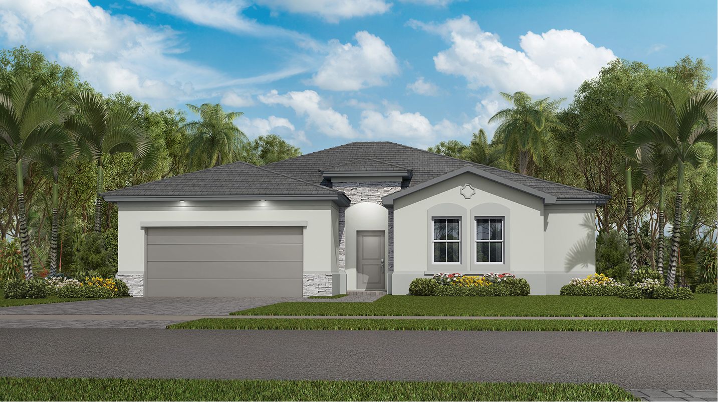 Elevation B1 - 2061 Palm Collection Heron Pointe Compass B1