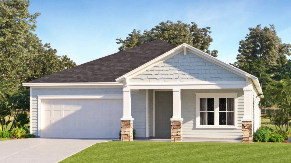Elevation HP - Sierra cottage-inspired exterior