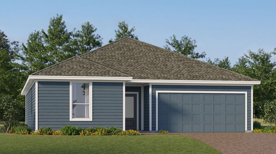 Elevation A - Grove CORE FL N108 N136 1508 Frey 2 Car A 2 13 26