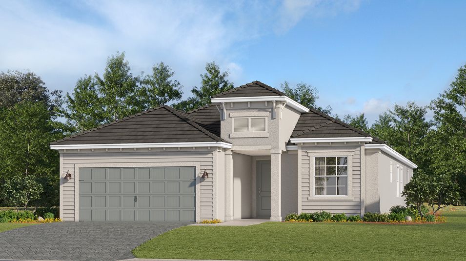 Elevation E - 2246 Executive Homes Stillwater Lakewood Ranch Isa