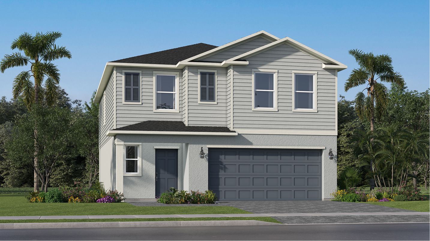 Elevation A - Florida Core L004 Edison A