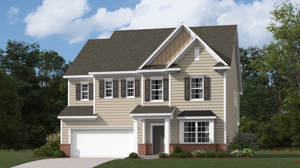 Elevation A1 - Hunter Exterior A
