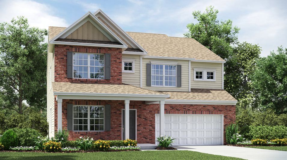Elevation B1 - Forsyth 2 Car Exterior B