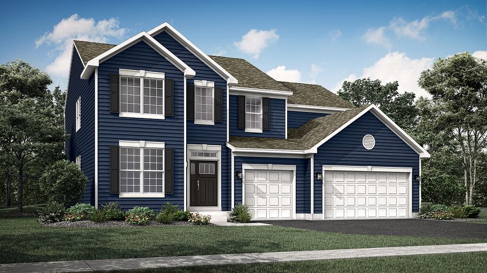 Elevation A - 8365 Hudson Point Westbury A