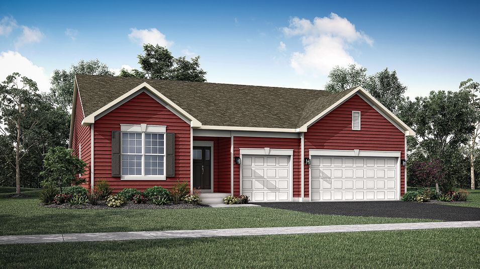 Elevation A - 8260 Hudson Point Ridgefield A