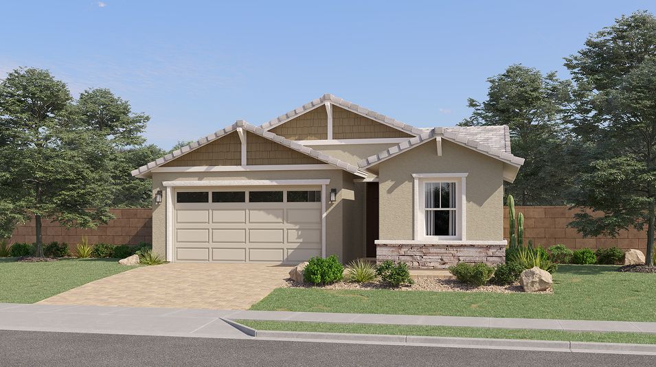 Elevation C - 3575 Discovery Blossom Rock Lewis Craftsman C