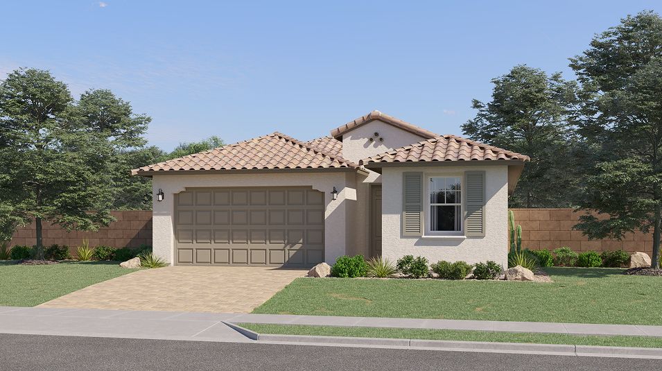Elevation A - 3575 Discovery Blossom Rock Lewis Spanish Colonial