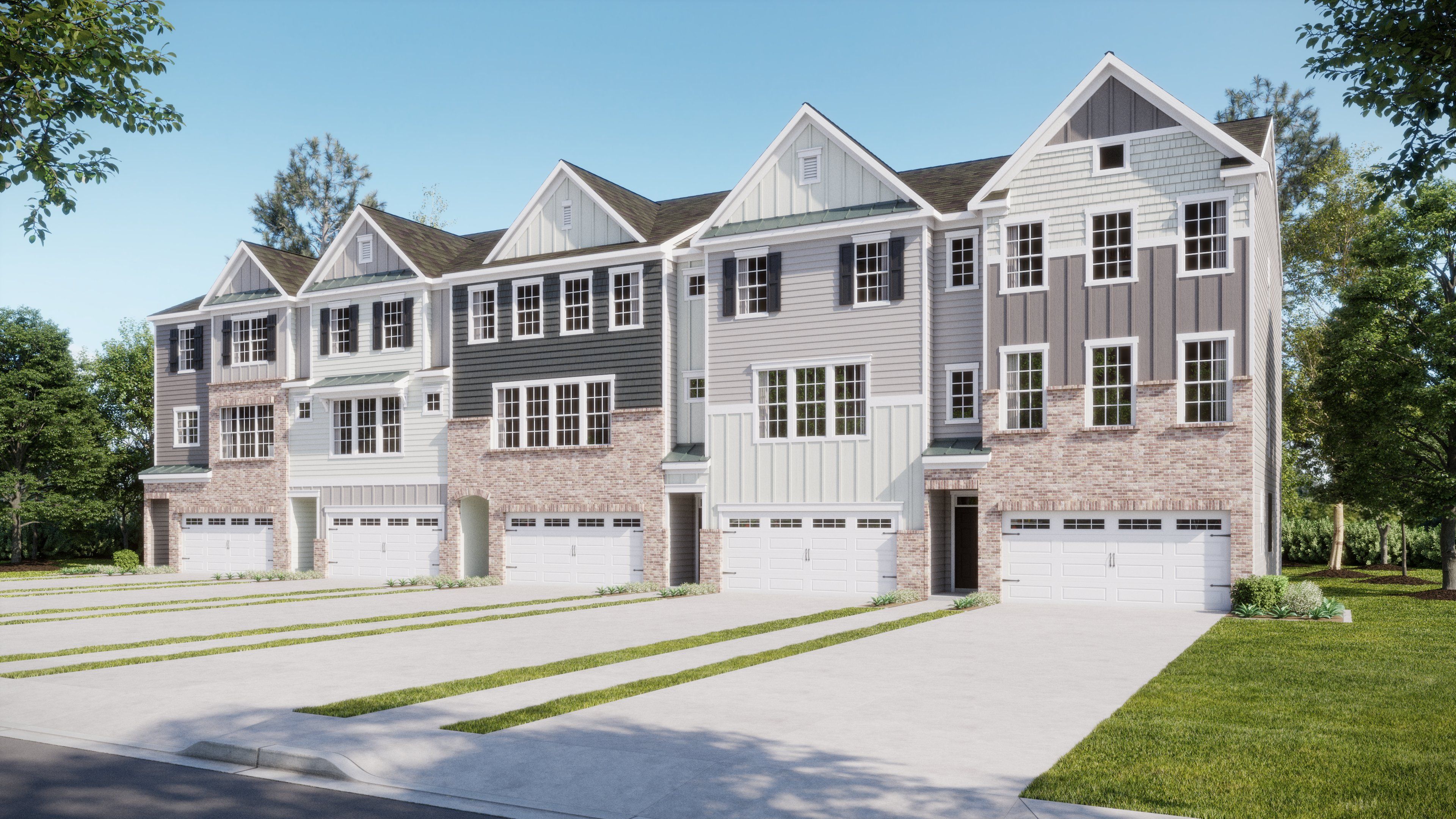 Exterior:Villages Waxhaw 5 Plex