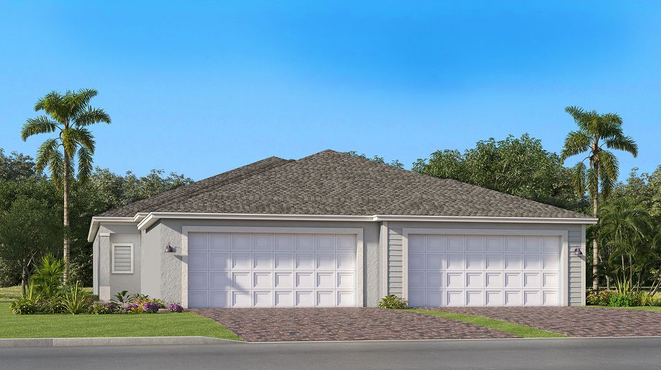 Elevation A5 - Florida Core Villas H022 Osprey A5