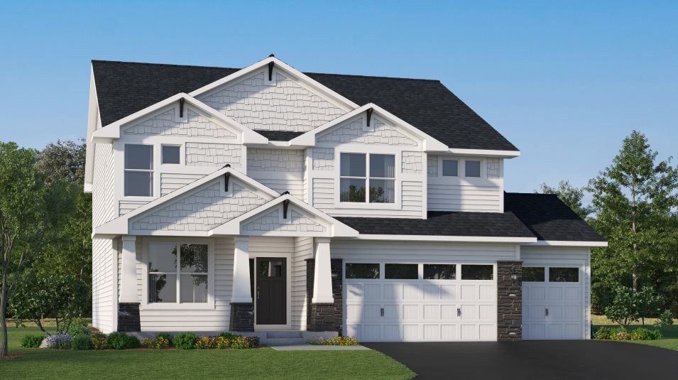 Elevation C3T - Washburn Exterior Rendering C3