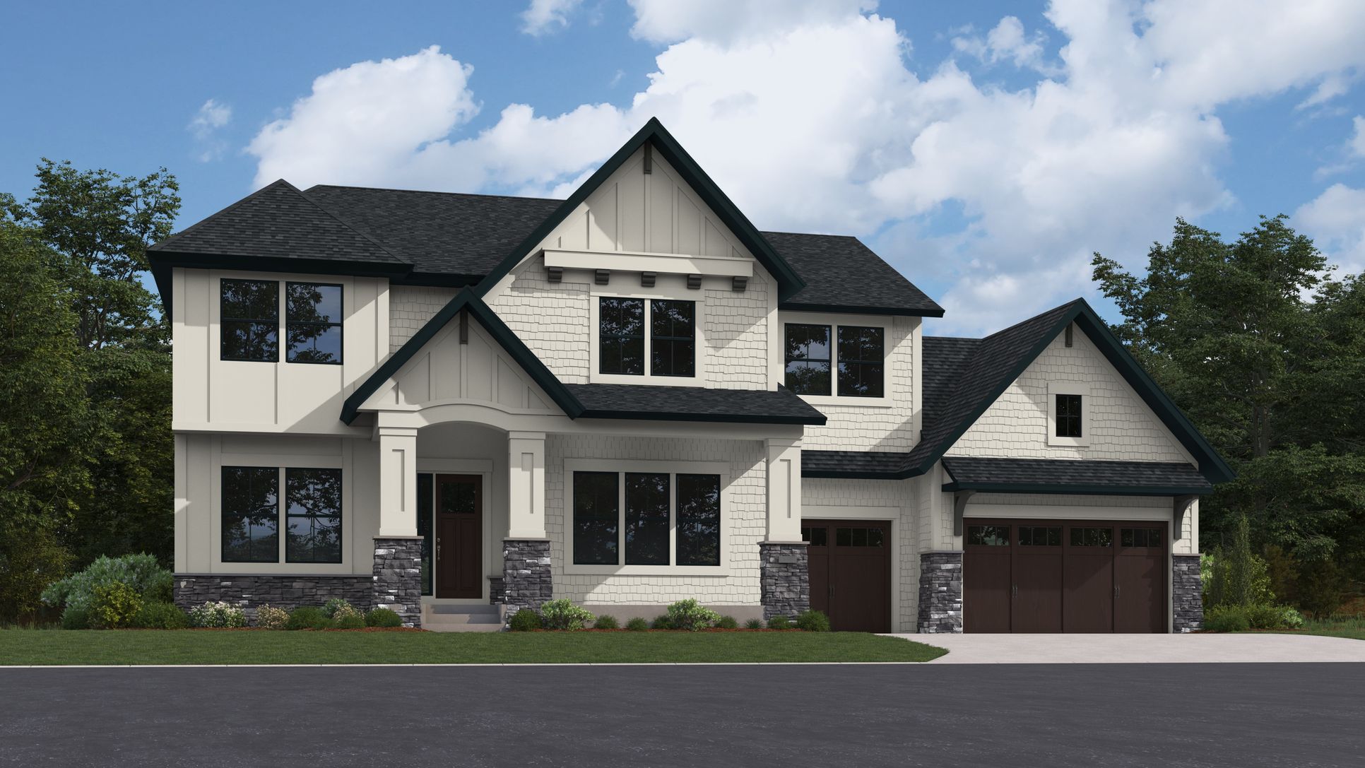 Exterior:E R01 The Fairway Luxury Royal Golf Club Cypress Craftsman B