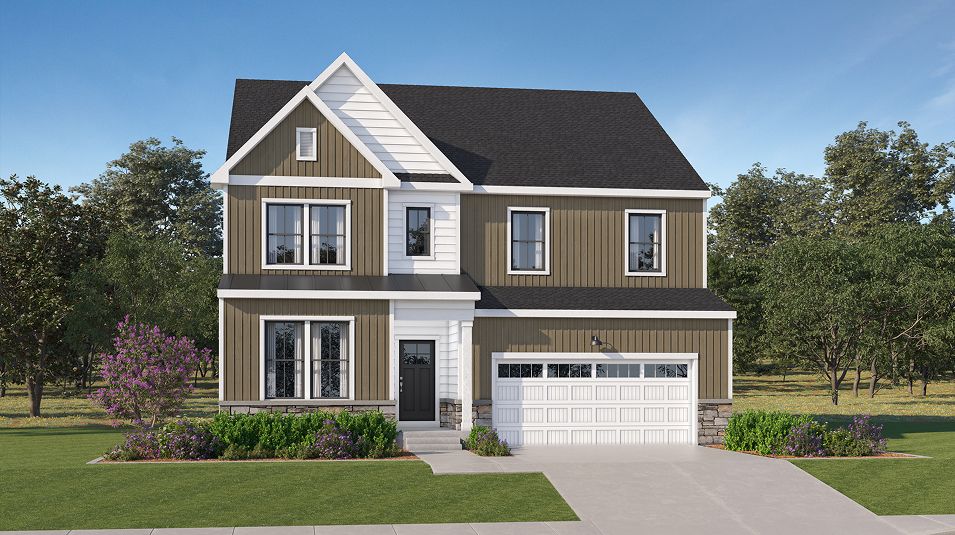 Elevation FRB - ADLX Singles Freestone Village Adaline Farmhouse F