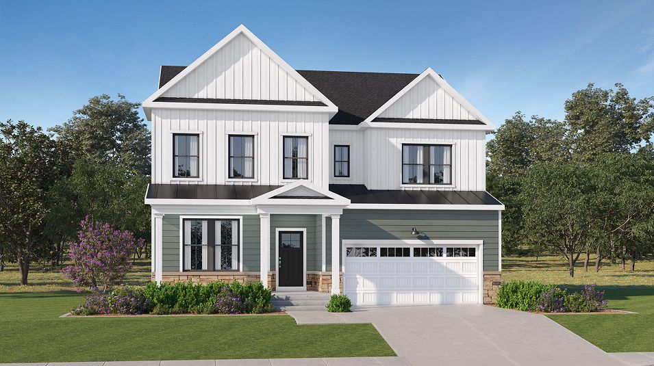 Elevation BPRM - DBRX Singles Freestone Village Danbury Farmhouse B