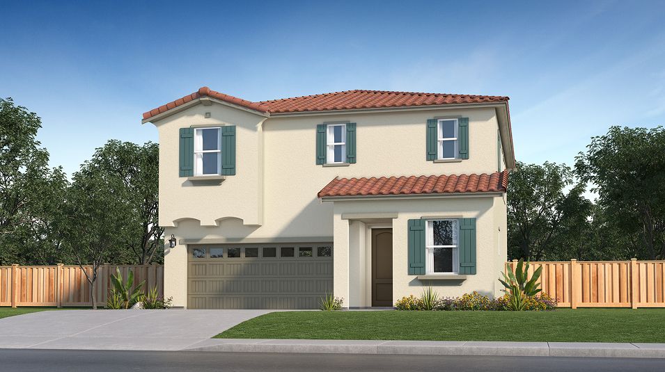 Elevation A - Parks Meadowood Res1 Early California A