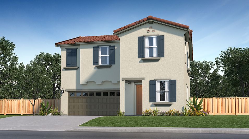 Elevation A - Parks Meadowood Res2 Early California A