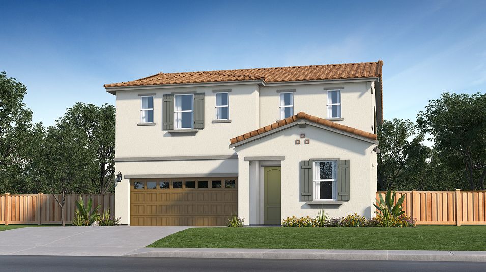 Elevation A - Parks Meadowood Res3 Early California A
