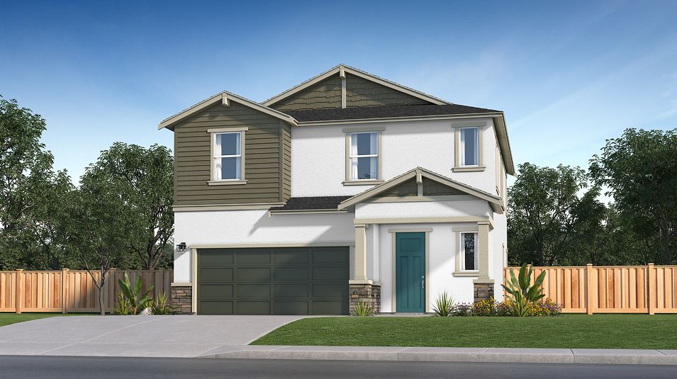 Elevation D - Courts Meadowood Res1 Craftsman D