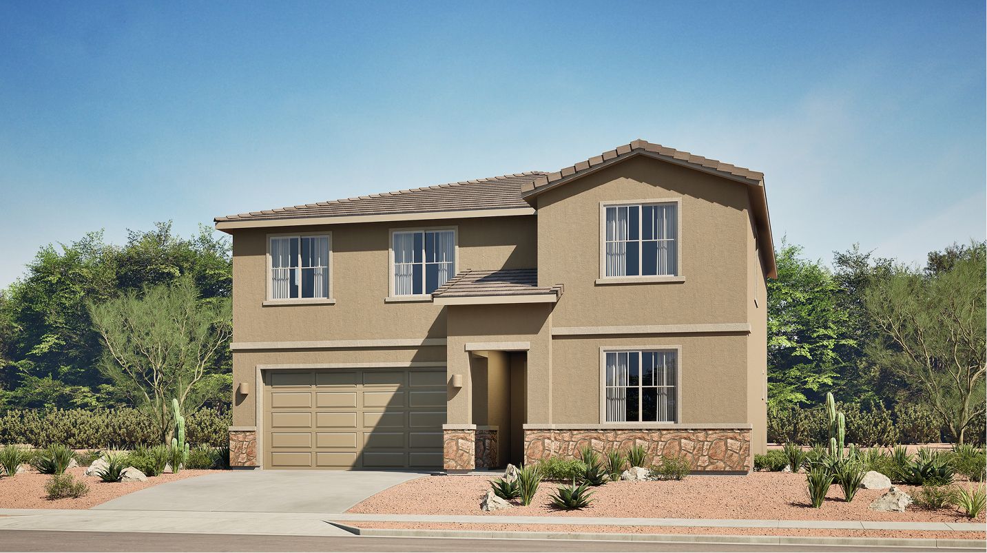 Elevation B - West Core N203 Laurel B
