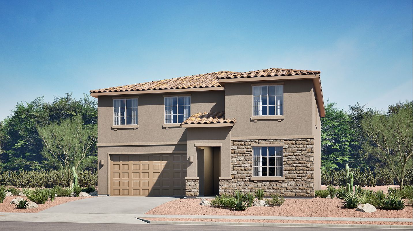 Elevation C - West Core N203 Laurel C