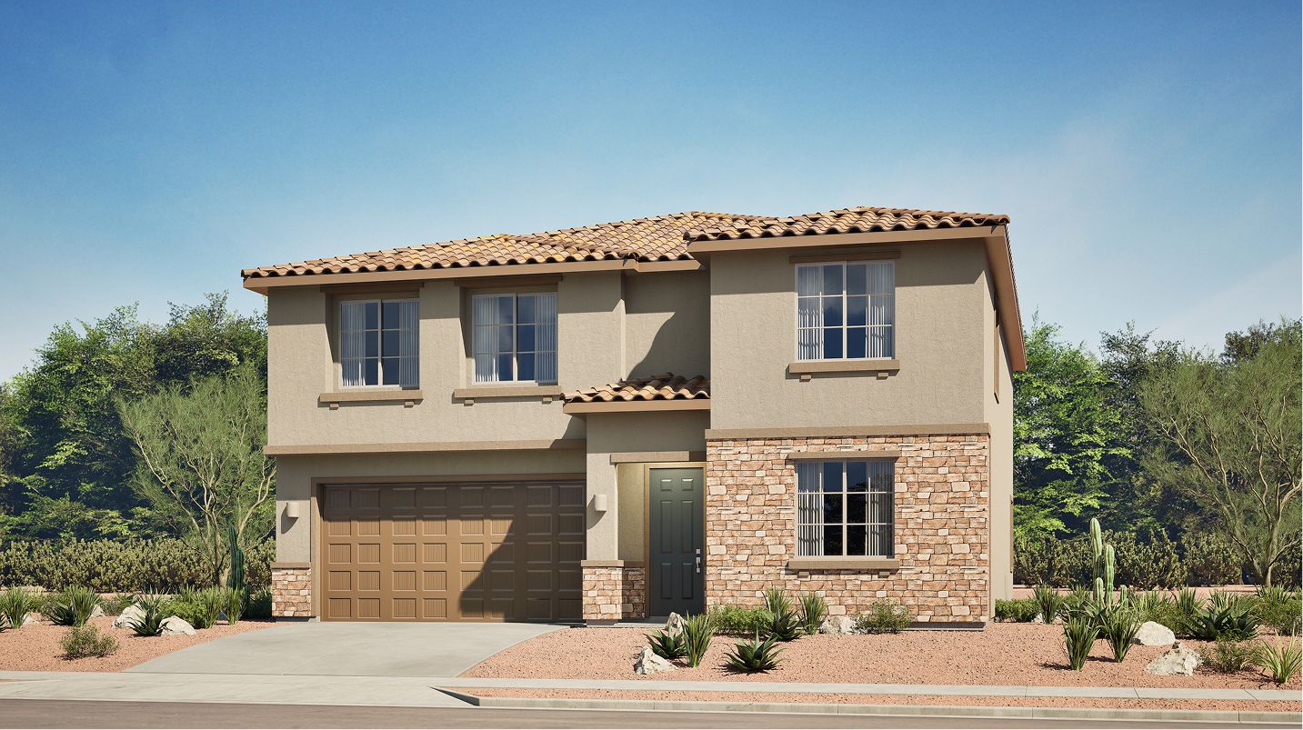 Elevation C - West Core N204 Magnolia C