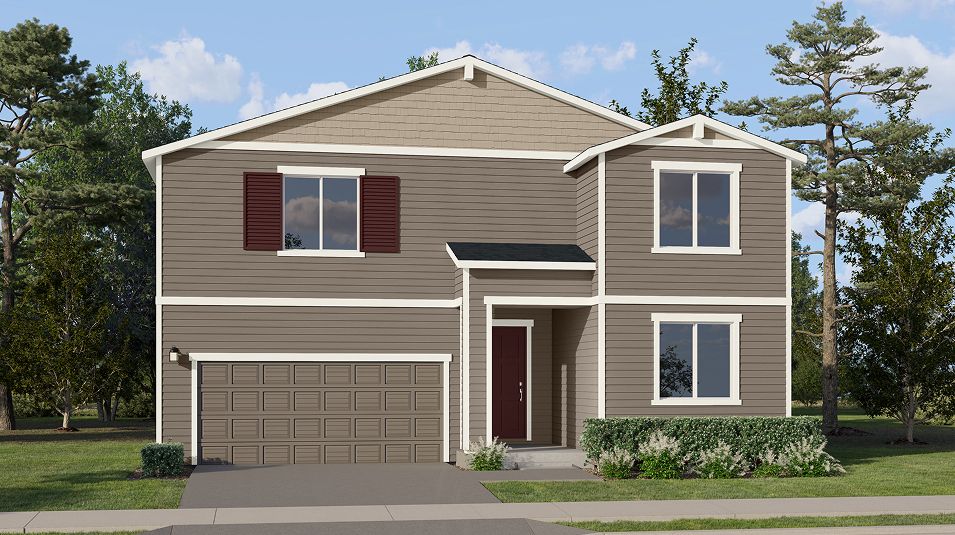 Elevation D - N202 Manor Stockbridge Meadow Crest D