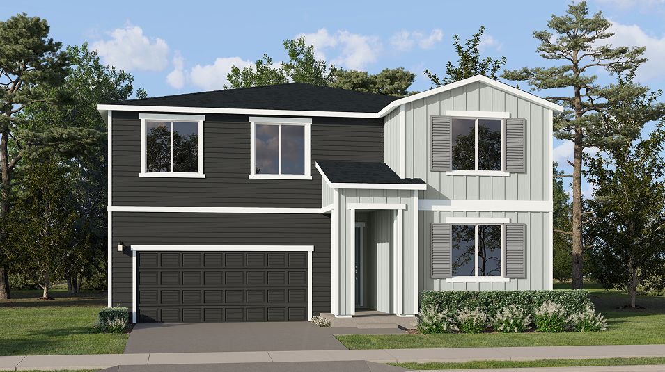 Elevation E - N203 Manor Stockbridge Meadow Laurel E