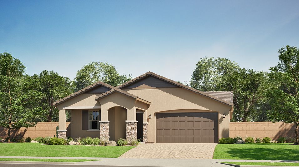 Elevation F - 4076 Horizon II Montecito Estrella Clark II French