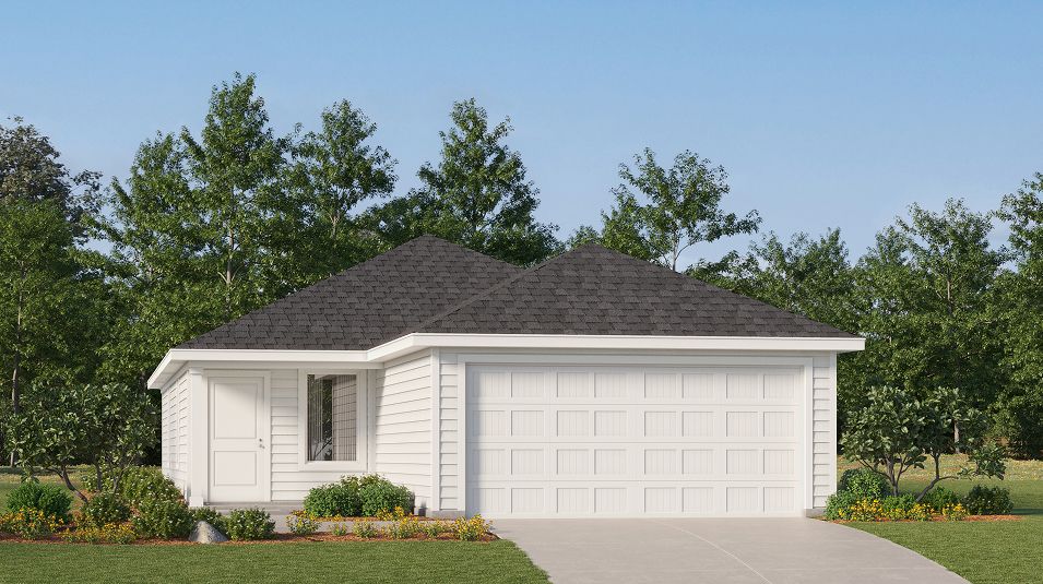 Elevation A - Grove Core 2510 Oakridge A