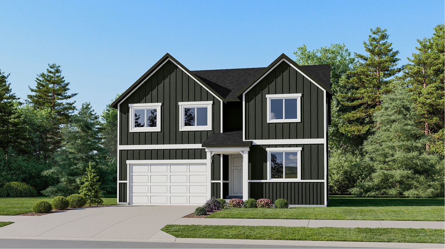 Elevation F - 2813 Cottages Valley Wildflower Laurel Farmhouse F