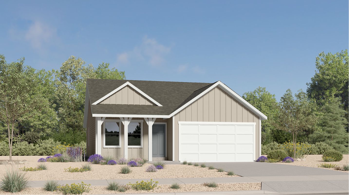 Elevation F - 1223 Brookfield Cedar Farmhouse F