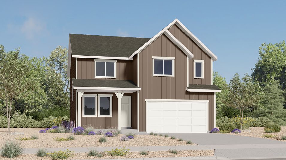 Elevation F - 2482 Brookfield Mesa Farmhouse F