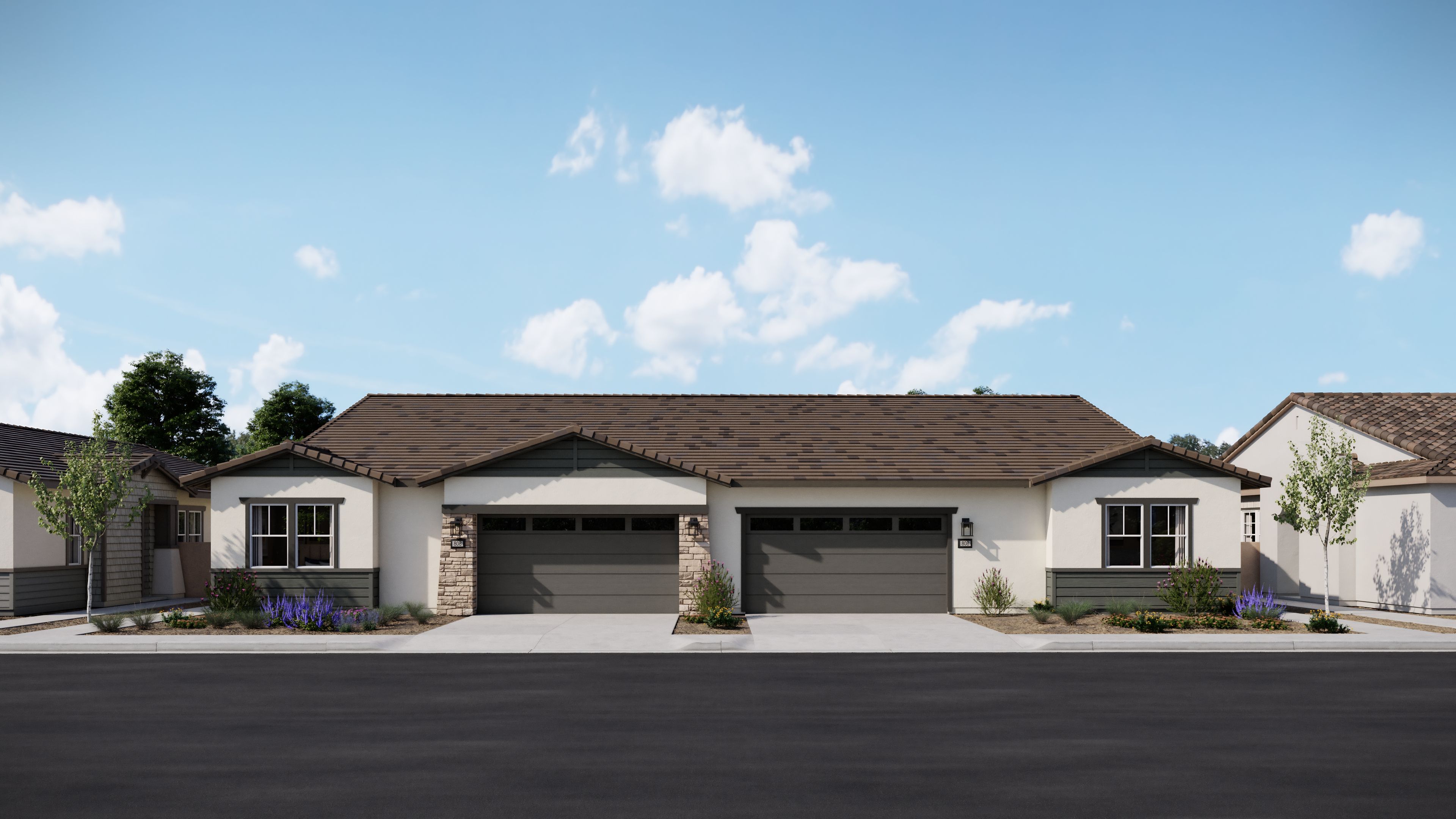 Exterior:Nova Rancho Mission Viejo Res2 Res3 Modern Craftsman 12 A