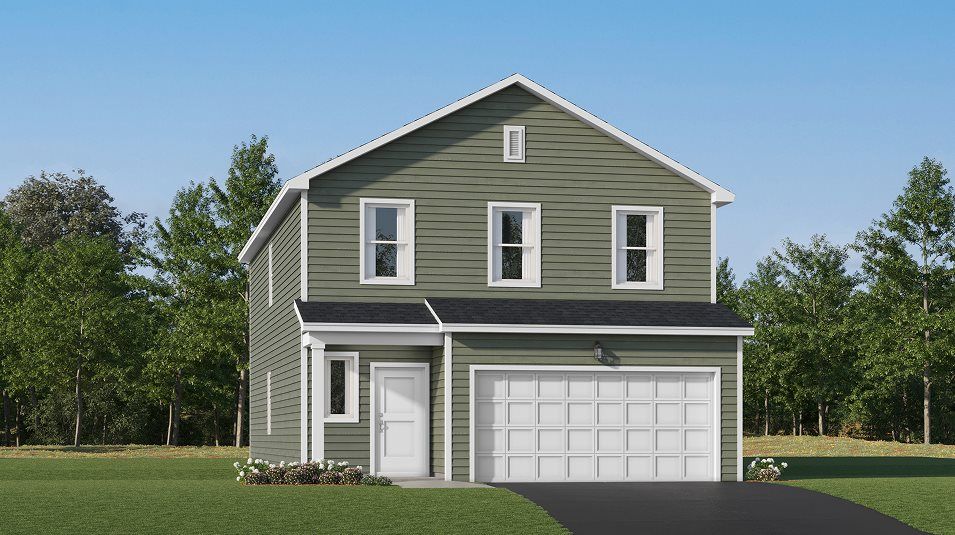 Elevation A6 - Davidson Exterior Rendering A6