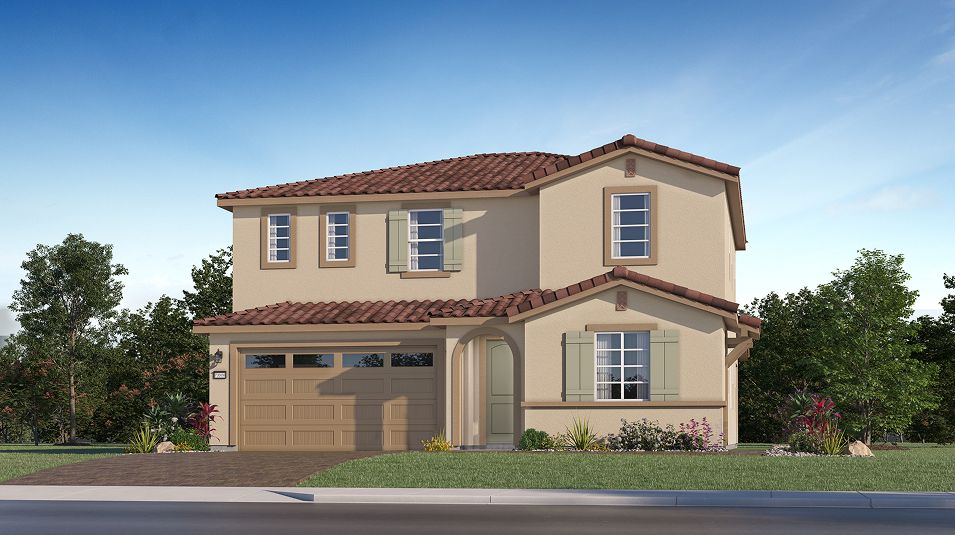 Elevation A - Highpoint East Ridge Res2966 Spanish Eclectic A