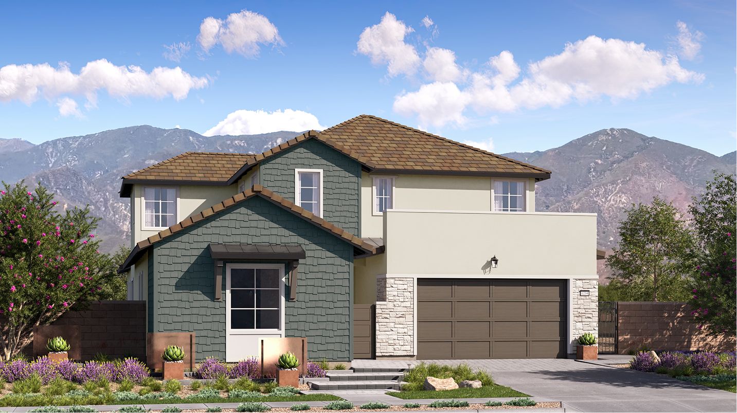 Elevation B - Canyons Vinova Res1 Contemporary Coastal B