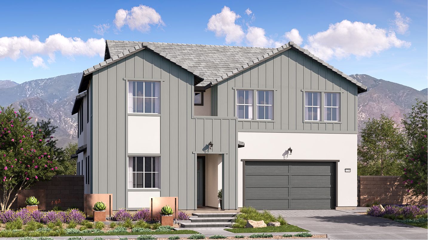 Elevation A - Canyons Vinova Res3 Contemporary Farmhouse A