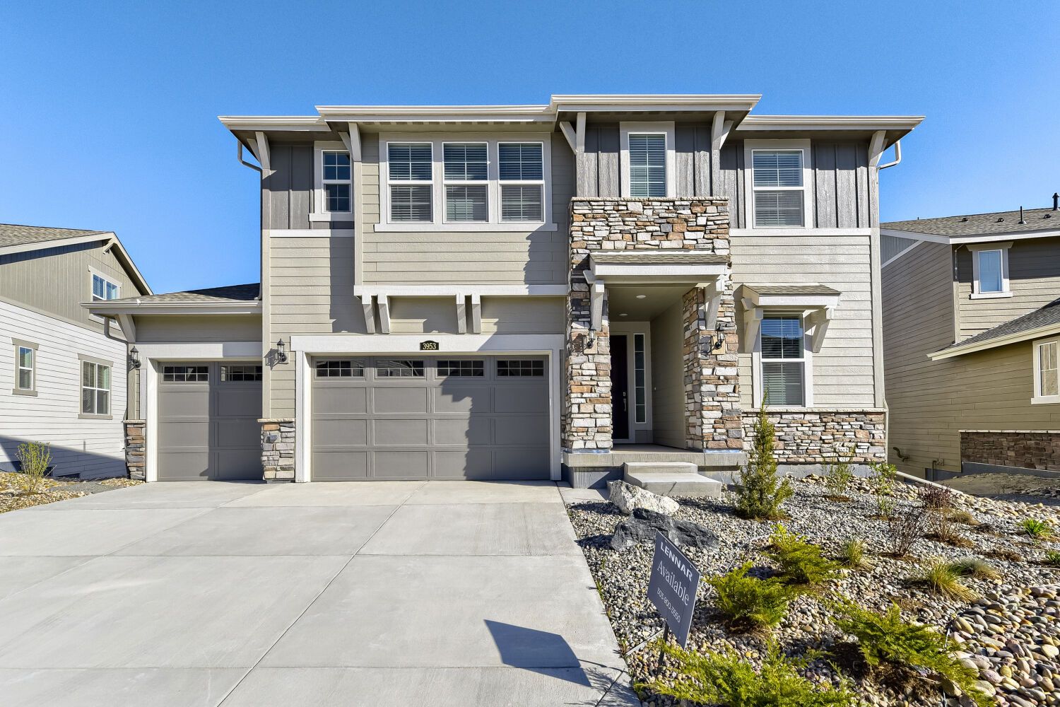 Exterior:3953 Buttongrass Trl Exterior Front