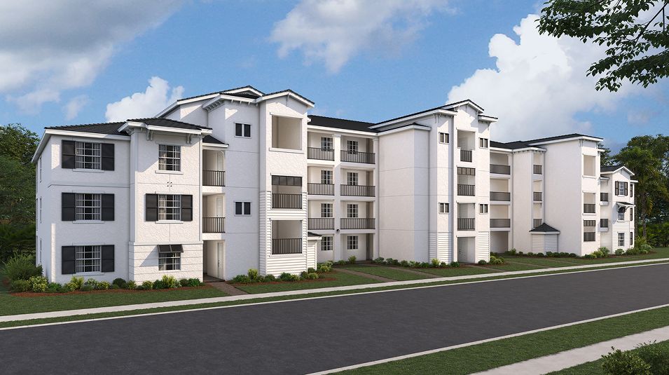 Elevation C - Terrace Condominiums Webbs Reserve 30 Unit 4 Story