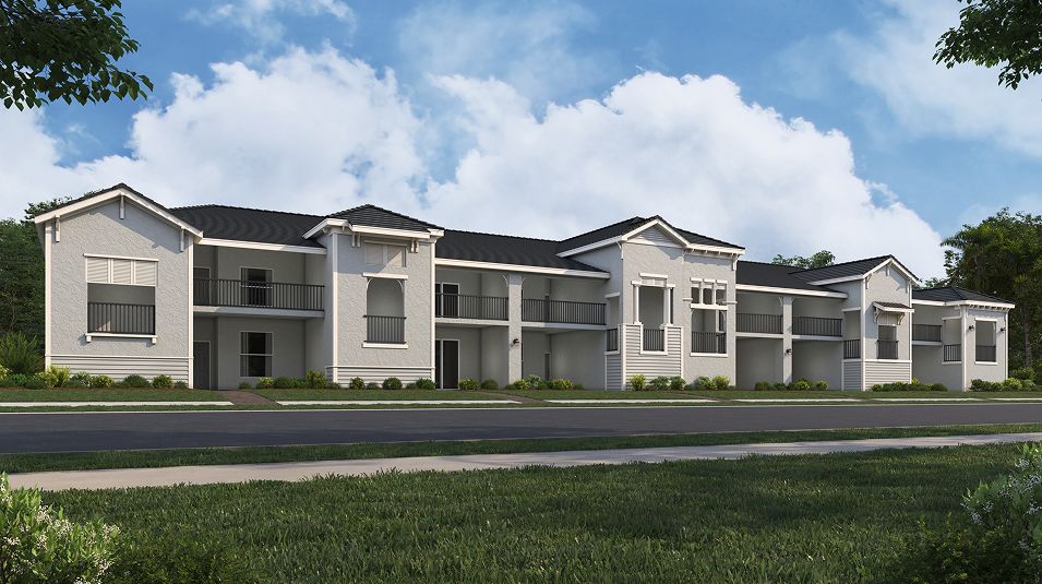 Elevation A - Terrace Condominiums Webbs Reserve 30 Unit 4 Story
