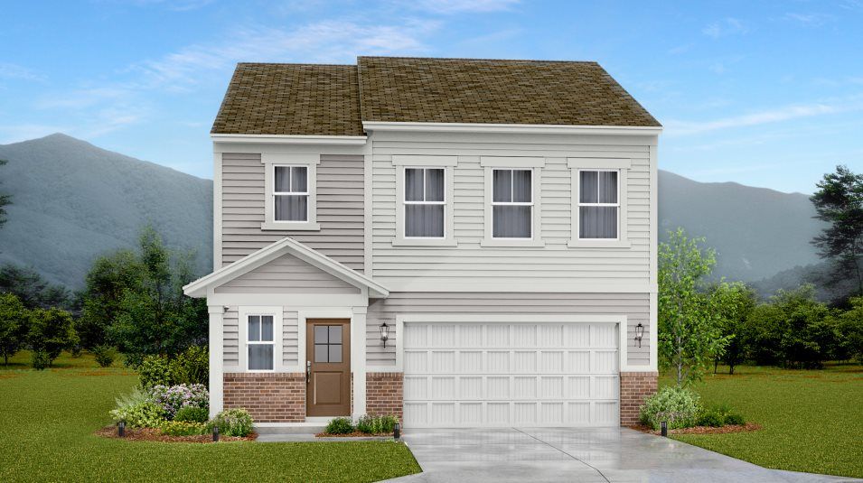 Elevation A - Aspen Exterior Rendering A