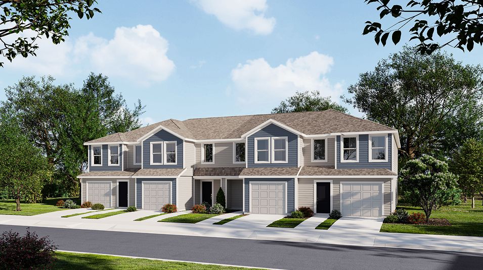 Elevation B - Grove Core H009 Crestone II Coastal4 Plex B