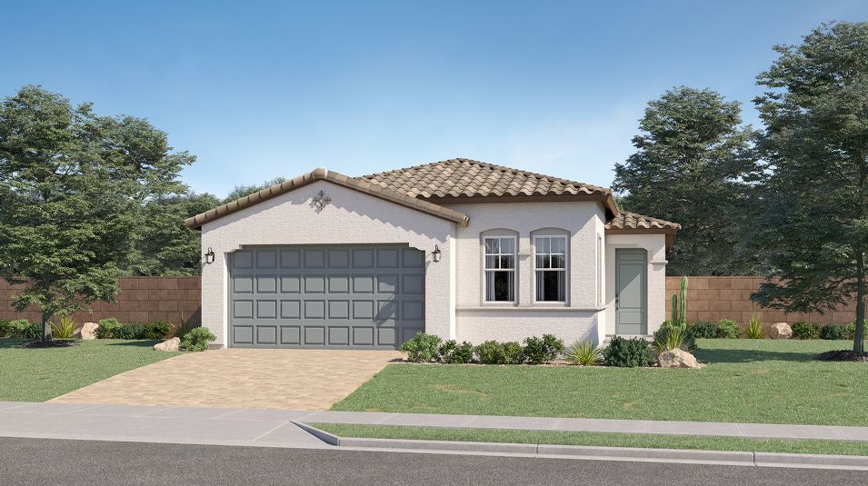Elevation A - 3570 Discovery Western Garden Barbaro Spanish Colo