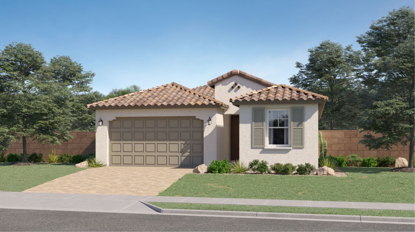 Elevation A - 3575 Discovery Western Garden Lewis Spanish Coloni