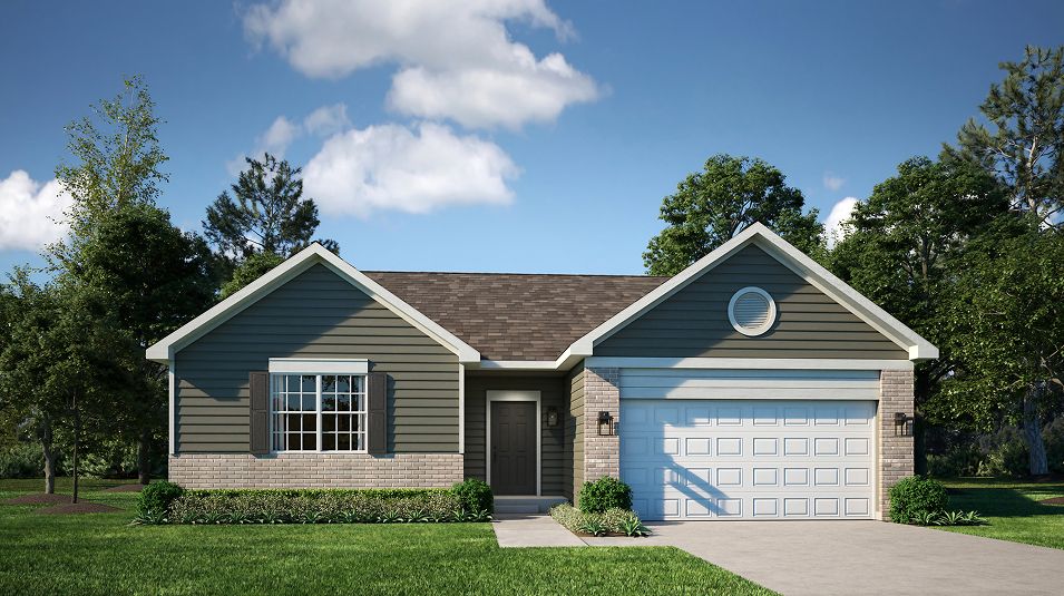 Elevation A - 8230 Horizon Series Auburn Chase Siena II A