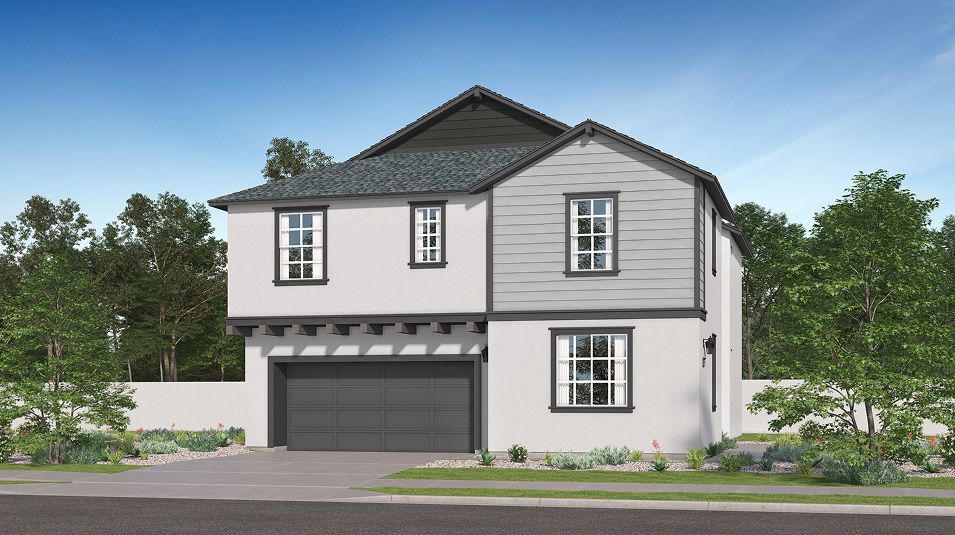 Elevation A - Willowcrest Amber Valley Res2 American Farmhouse A