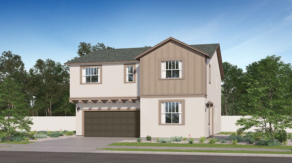 Elevation B - Amber Valley Willowcrest Res3 Ranch B