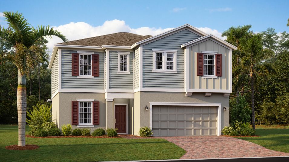 Elevation E - 2569 Pine Glen Estates Miramar E